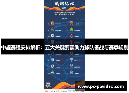 中超赛程安排解析：五大关键要素助力球队备战与赛季规划