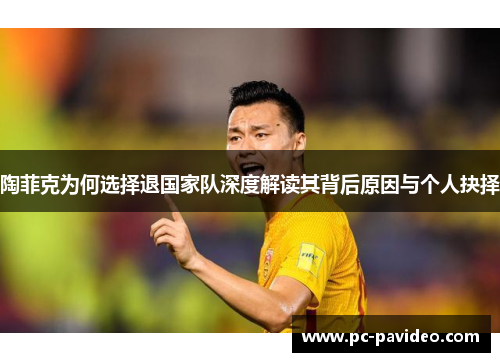 陶菲克为何选择退国家队深度解读其背后原因与个人抉择